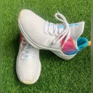 Nike Women's Gradient Running Shoes - White, Pink, Blue